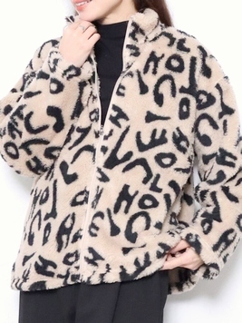 アルファベファーボアジャケット