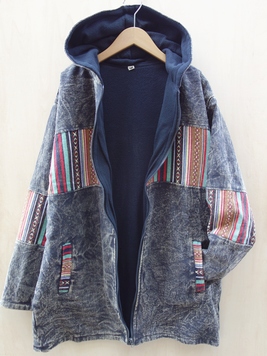 コットンゲリ織り×ウォッシュジャケット