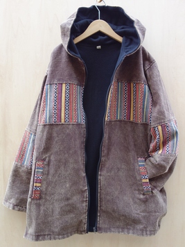 コットンゲリ織り×ウォッシュジャケット