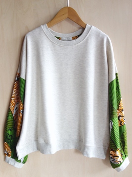 アフリカン×スウェットショートプル